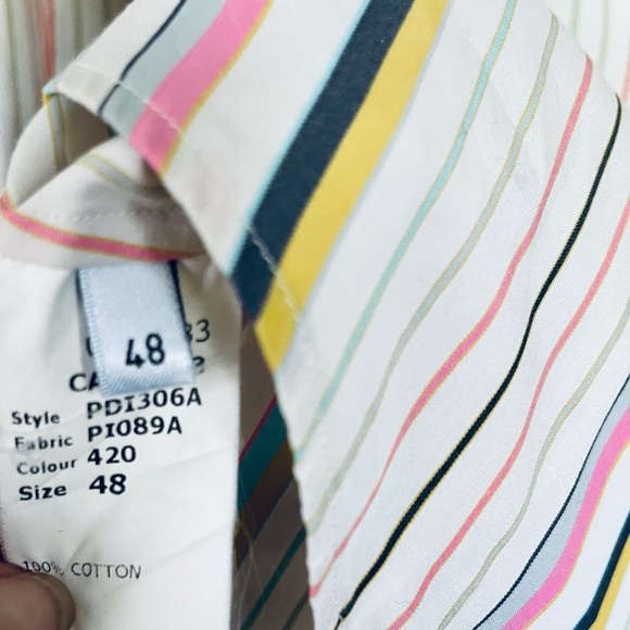 Paul Smith Blue French Cuff Shirt - Picture 11 of 11